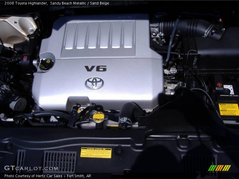 Sandy Beach Metallic / Sand Beige 2008 Toyota Highlander