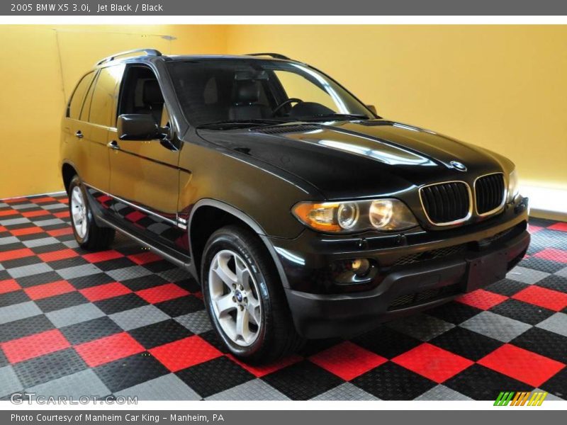 Jet Black / Black 2005 BMW X5 3.0i