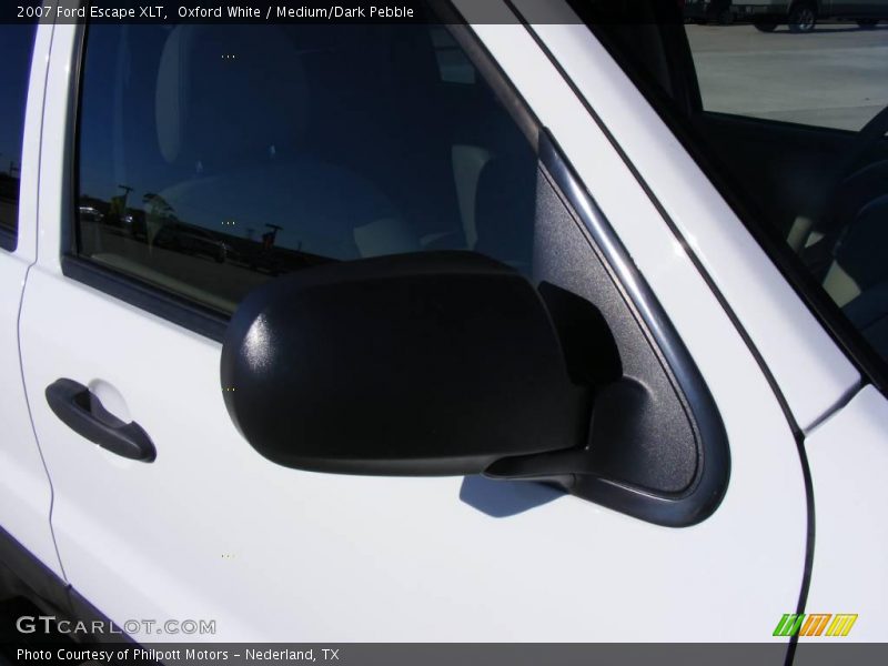 Oxford White / Medium/Dark Pebble 2007 Ford Escape XLT