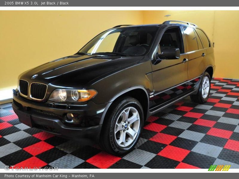 Jet Black / Black 2005 BMW X5 3.0i