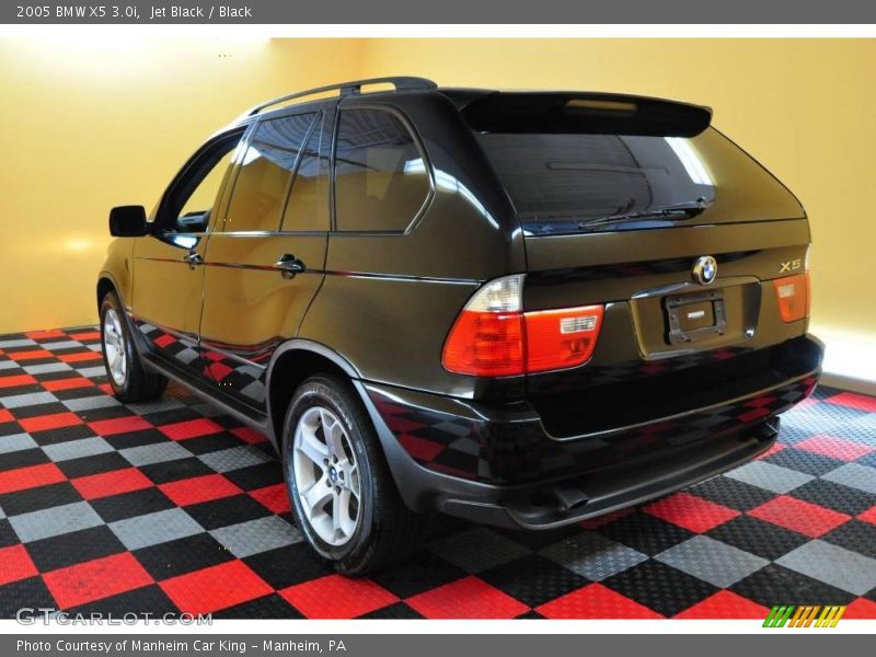 Jet Black / Black 2005 BMW X5 3.0i