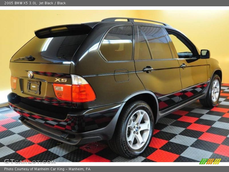 Jet Black / Black 2005 BMW X5 3.0i