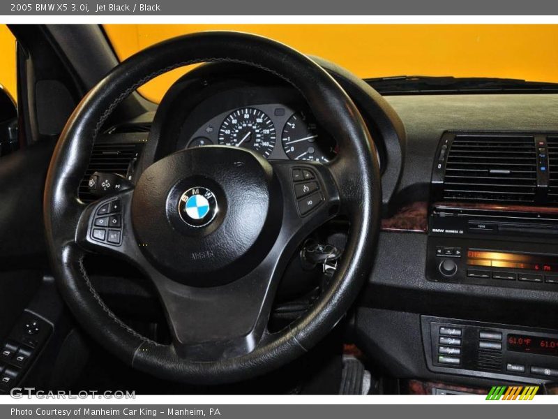 Jet Black / Black 2005 BMW X5 3.0i