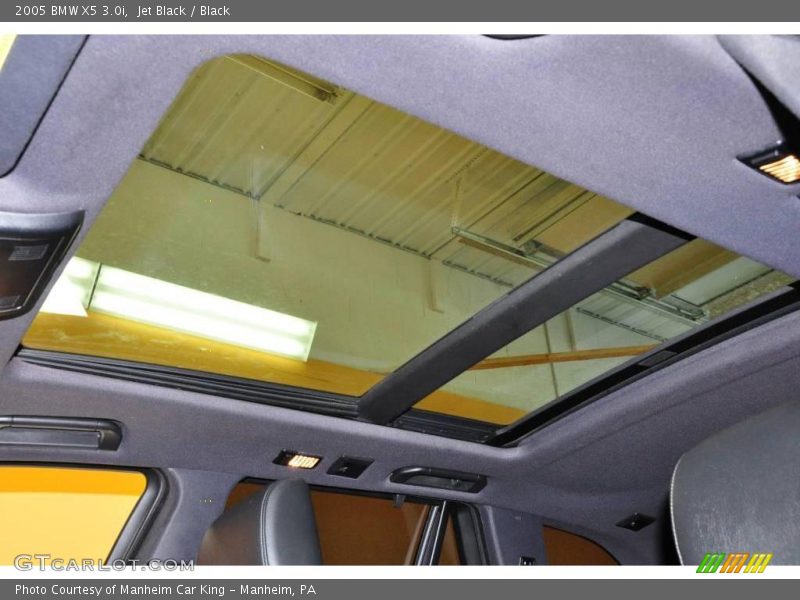 Jet Black / Black 2005 BMW X5 3.0i