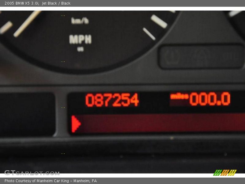 Jet Black / Black 2005 BMW X5 3.0i