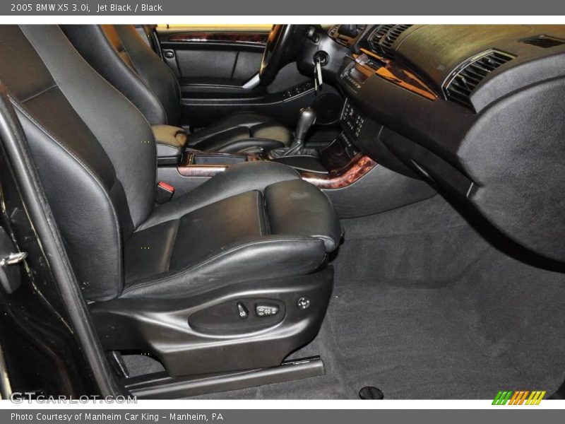 Jet Black / Black 2005 BMW X5 3.0i