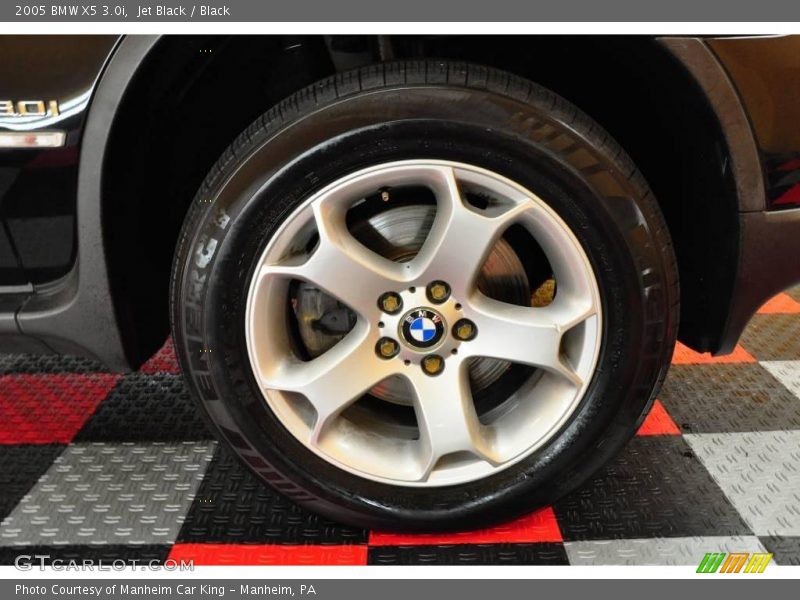 Jet Black / Black 2005 BMW X5 3.0i