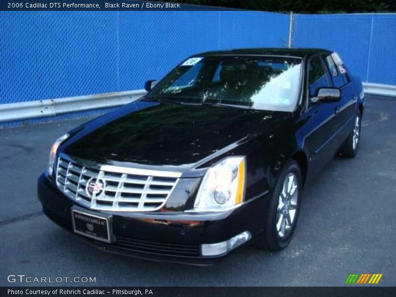 Black Raven / Ebony Black 2006 Cadillac DTS Performance