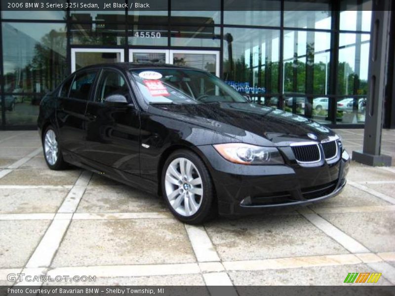 Jet Black / Black 2006 BMW 3 Series 325i Sedan