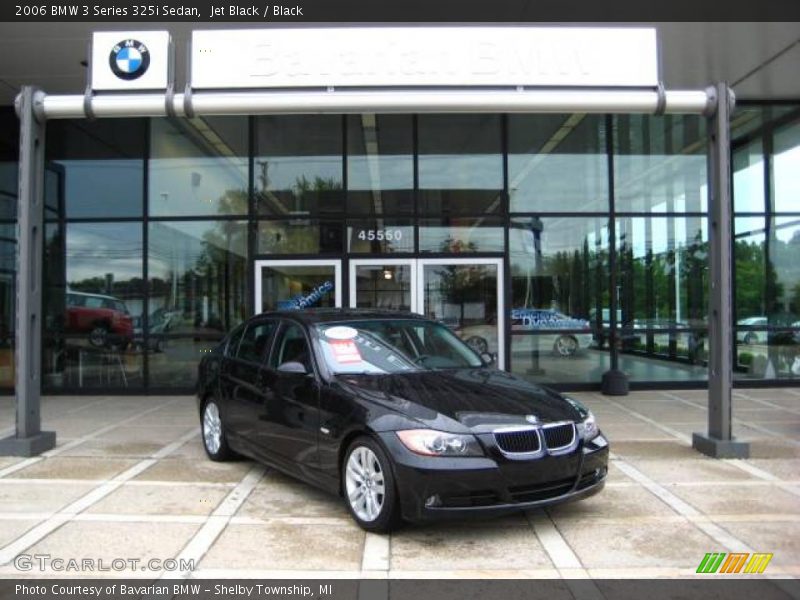 Jet Black / Black 2006 BMW 3 Series 325i Sedan