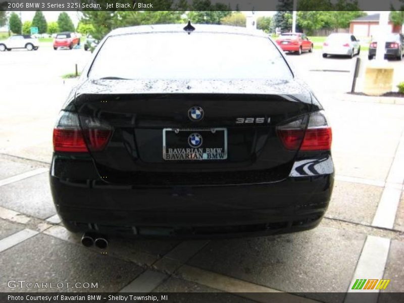 Jet Black / Black 2006 BMW 3 Series 325i Sedan