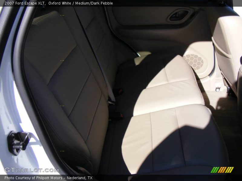 Oxford White / Medium/Dark Pebble 2007 Ford Escape XLT