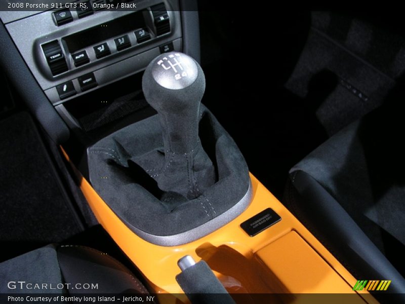 Orange / Black 2008 Porsche 911 GT3 RS