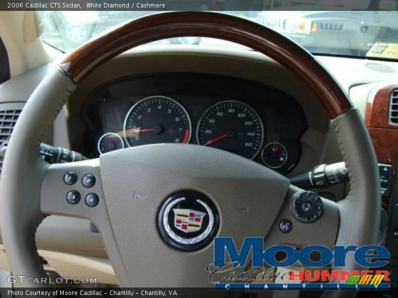 White Diamond / Cashmere 2006 Cadillac CTS Sedan