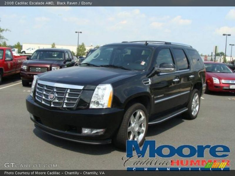 Black Raven / Ebony 2008 Cadillac Escalade AWD