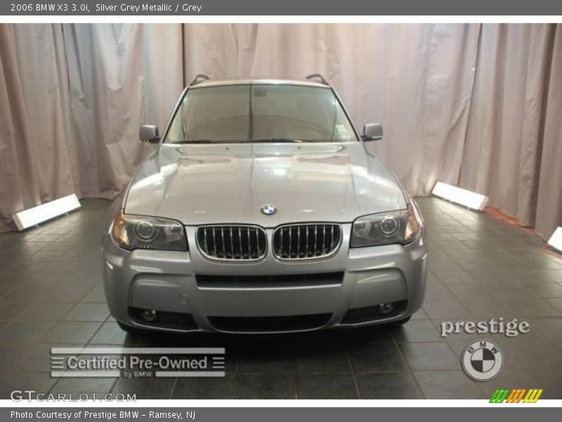 Silver Grey Metallic / Grey 2006 BMW X3 3.0i