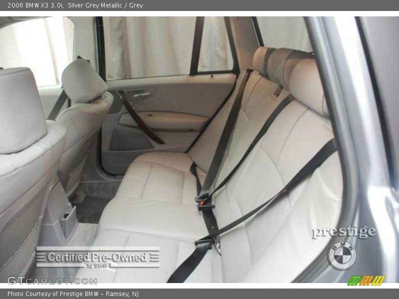 Silver Grey Metallic / Grey 2006 BMW X3 3.0i
