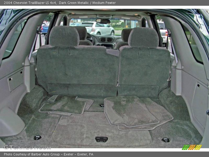 Dark Green Metallic / Medium Pewter 2004 Chevrolet TrailBlazer LS 4x4