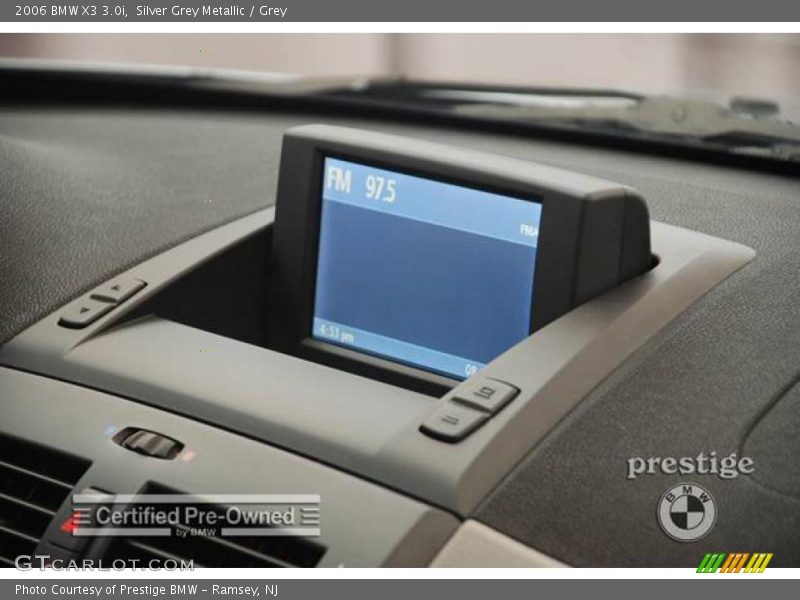 Silver Grey Metallic / Grey 2006 BMW X3 3.0i