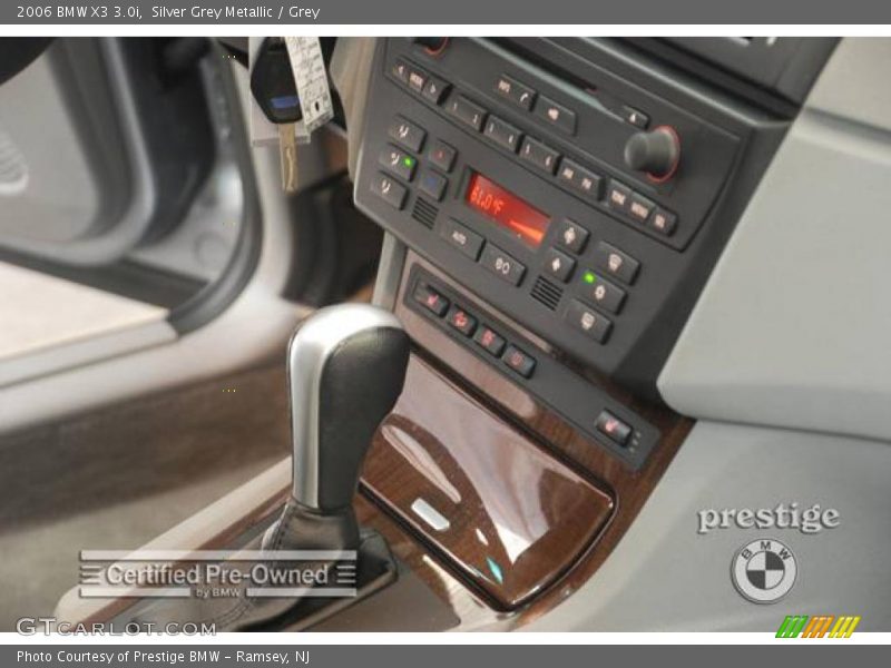 Silver Grey Metallic / Grey 2006 BMW X3 3.0i