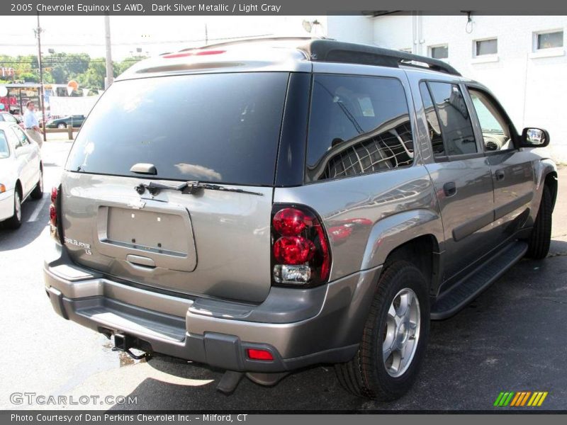 Dark Silver Metallic / Light Gray 2005 Chevrolet Equinox LS AWD