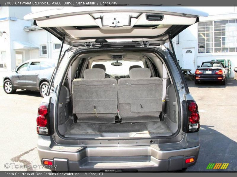 Dark Silver Metallic / Light Gray 2005 Chevrolet Equinox LS AWD