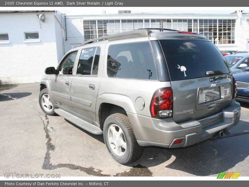 Dark Silver Metallic / Light Gray 2005 Chevrolet Equinox LS AWD