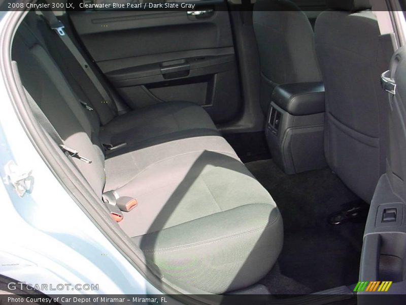 Clearwater Blue Pearl / Dark Slate Gray 2008 Chrysler 300 LX