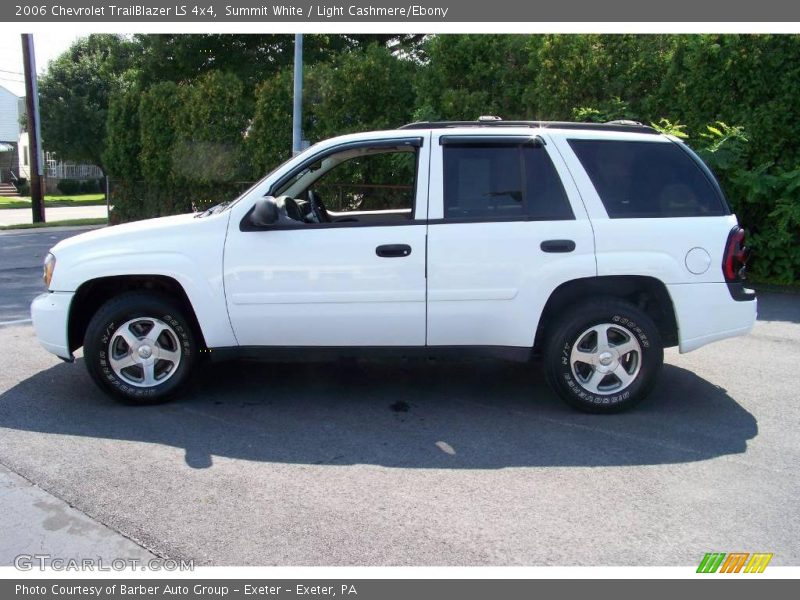 Summit White / Light Cashmere/Ebony 2006 Chevrolet TrailBlazer LS 4x4