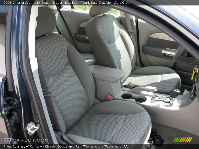 Modern Blue Pearl / Dark Slate Gray/Light Slate Gray 2008 Chrysler Sebring LX Sedan