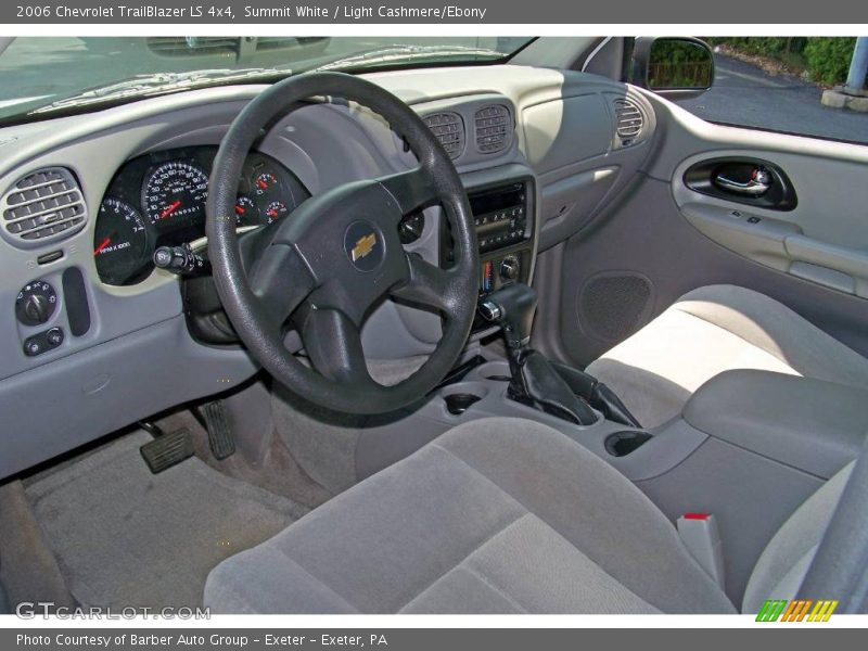 Summit White / Light Cashmere/Ebony 2006 Chevrolet TrailBlazer LS 4x4