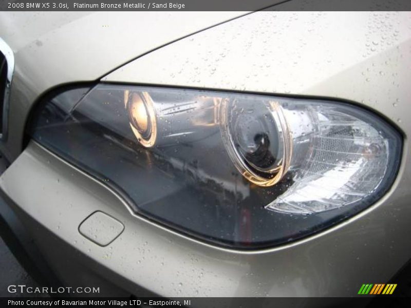 Platinum Bronze Metallic / Sand Beige 2008 BMW X5 3.0si
