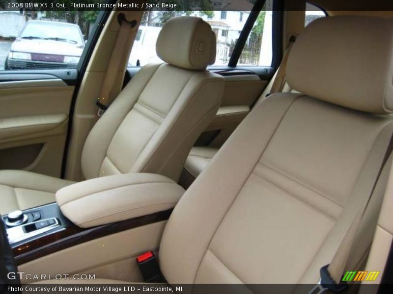 Platinum Bronze Metallic / Sand Beige 2008 BMW X5 3.0si