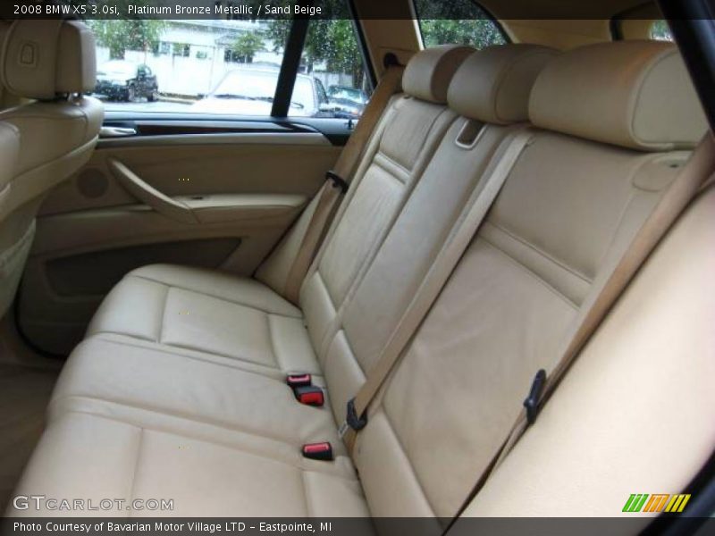 Platinum Bronze Metallic / Sand Beige 2008 BMW X5 3.0si