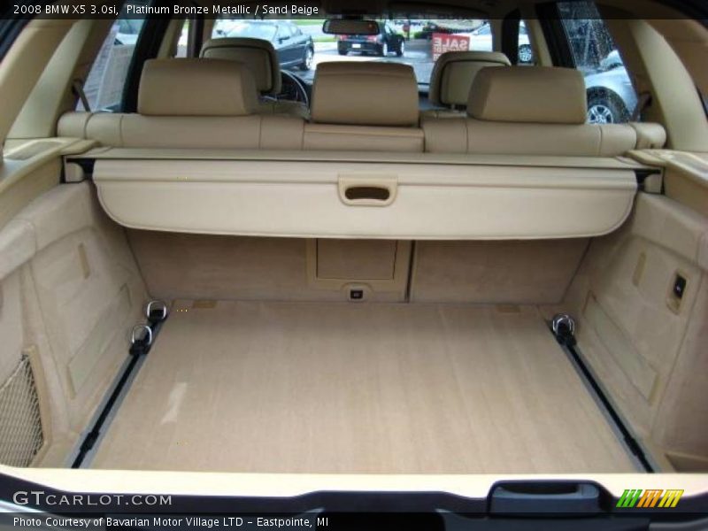 Platinum Bronze Metallic / Sand Beige 2008 BMW X5 3.0si
