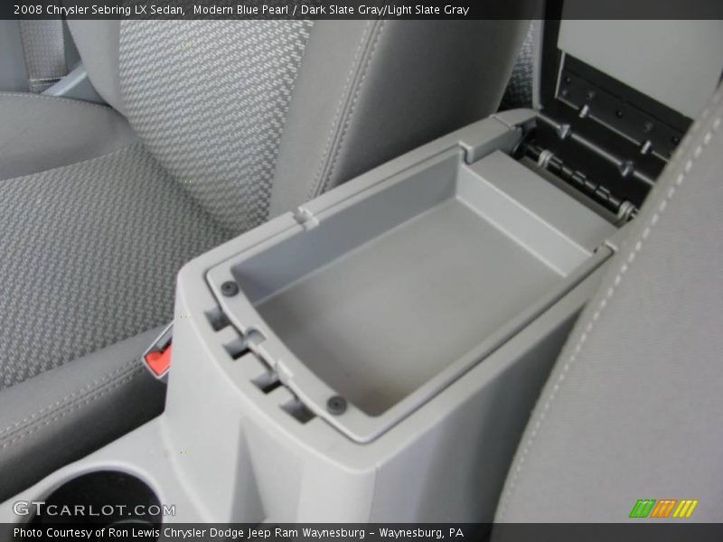 Modern Blue Pearl / Dark Slate Gray/Light Slate Gray 2008 Chrysler Sebring LX Sedan