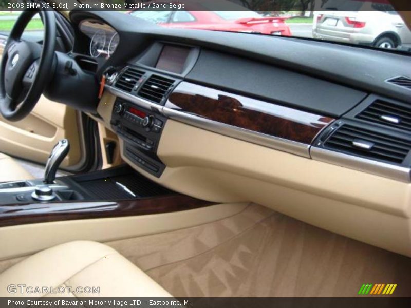Platinum Bronze Metallic / Sand Beige 2008 BMW X5 3.0si
