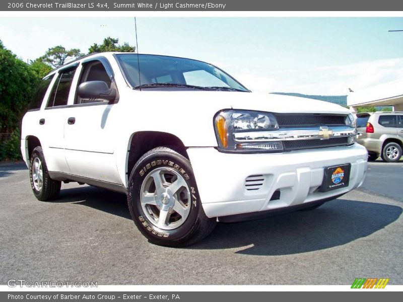 Summit White / Light Cashmere/Ebony 2006 Chevrolet TrailBlazer LS 4x4