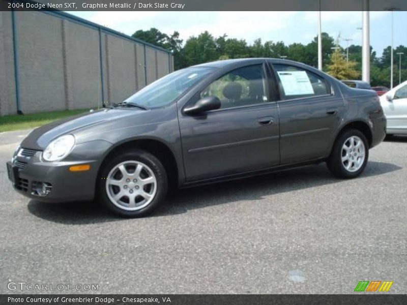 Graphite Metallic / Dark Slate Gray 2004 Dodge Neon SXT