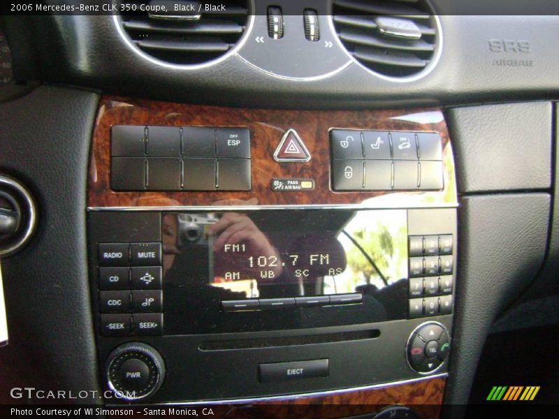 Black / Black 2006 Mercedes-Benz CLK 350 Coupe