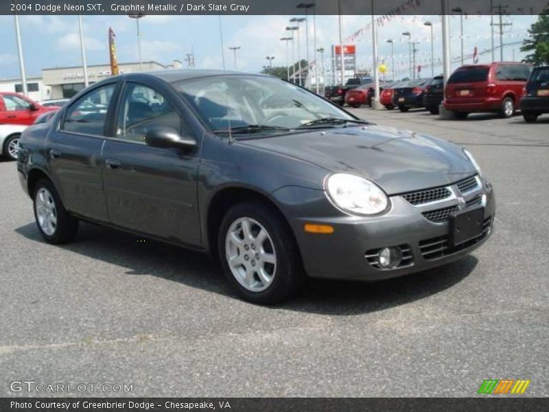 Graphite Metallic / Dark Slate Gray 2004 Dodge Neon SXT