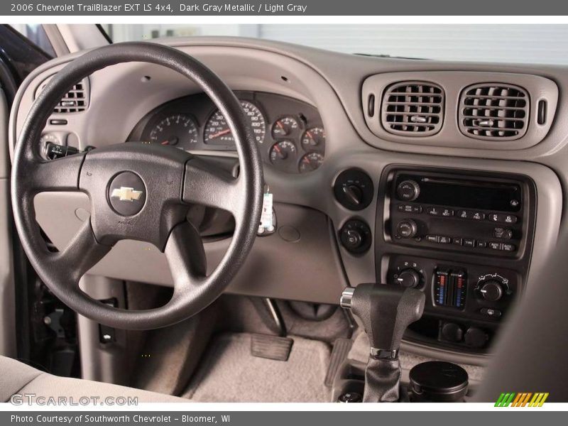 Dark Gray Metallic / Light Gray 2006 Chevrolet TrailBlazer EXT LS 4x4