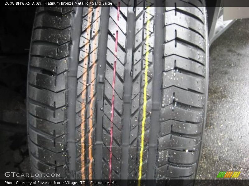 Platinum Bronze Metallic / Sand Beige 2008 BMW X5 3.0si