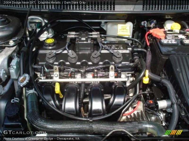 Graphite Metallic / Dark Slate Gray 2004 Dodge Neon SXT