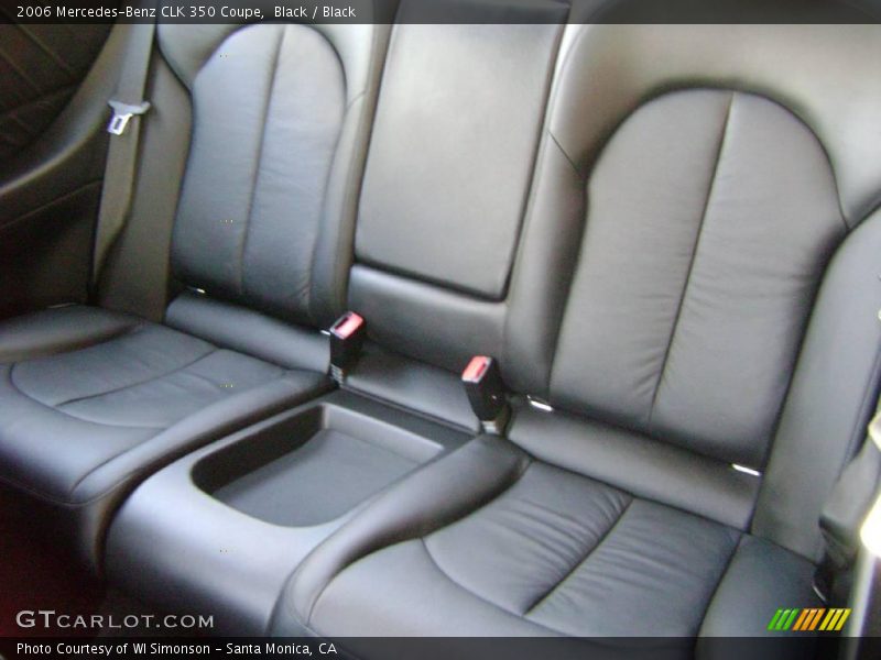 Black / Black 2006 Mercedes-Benz CLK 350 Coupe