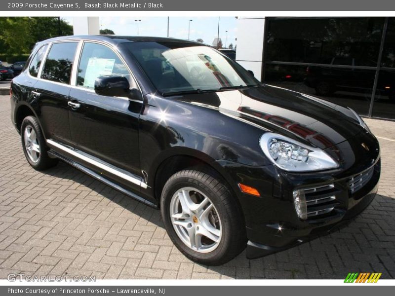 Basalt Black Metallic / Black 2009 Porsche Cayenne S