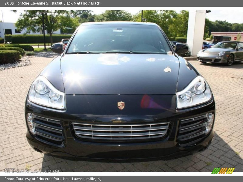 Basalt Black Metallic / Black 2009 Porsche Cayenne S