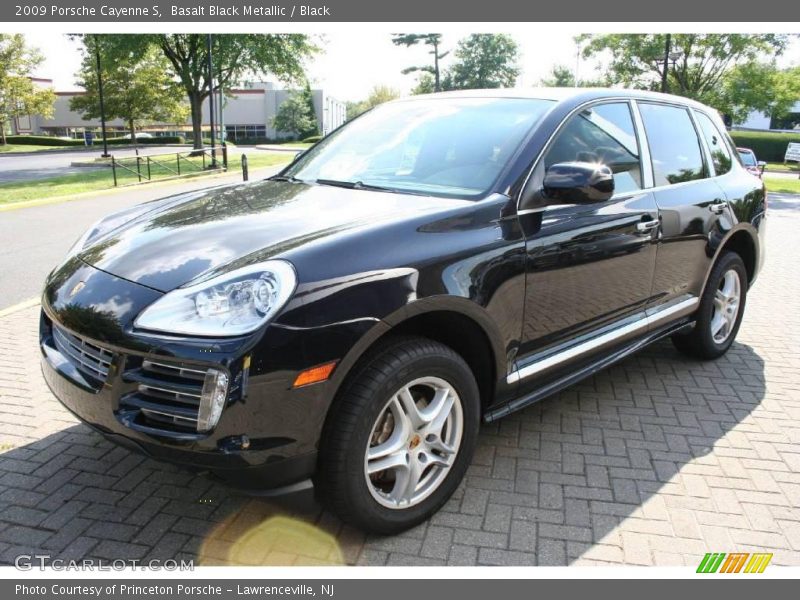 Basalt Black Metallic / Black 2009 Porsche Cayenne S