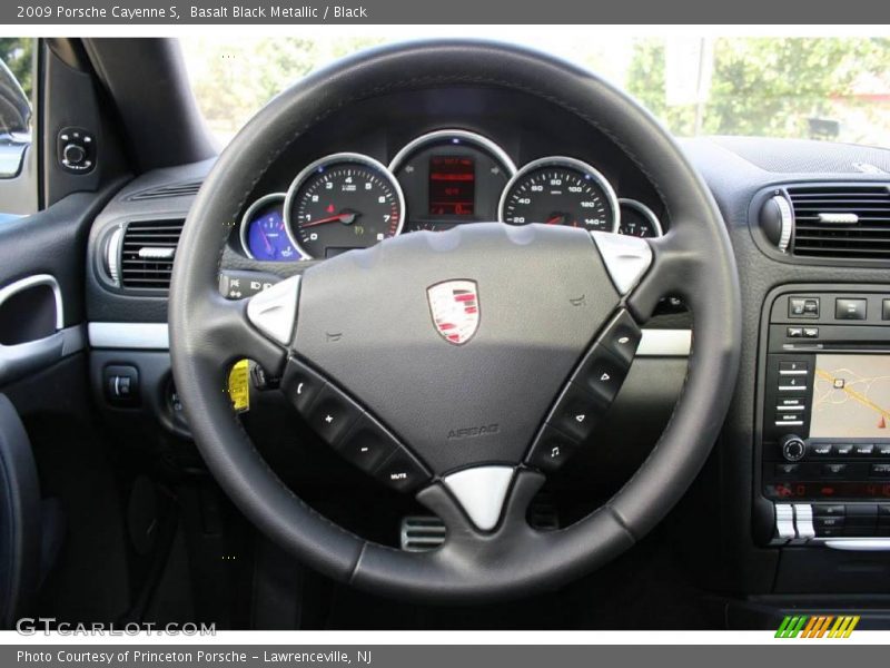 Basalt Black Metallic / Black 2009 Porsche Cayenne S