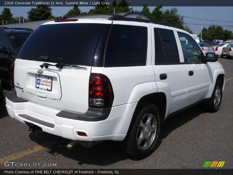 Summit White / Light Gray 2006 Chevrolet TrailBlazer LS 4x4